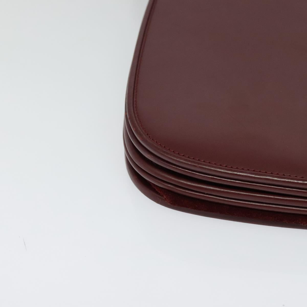 Cartier Red Leather Shoulder