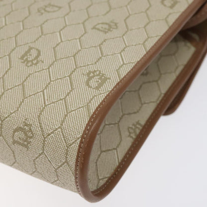 Dior Brown Canvas Honeycomb