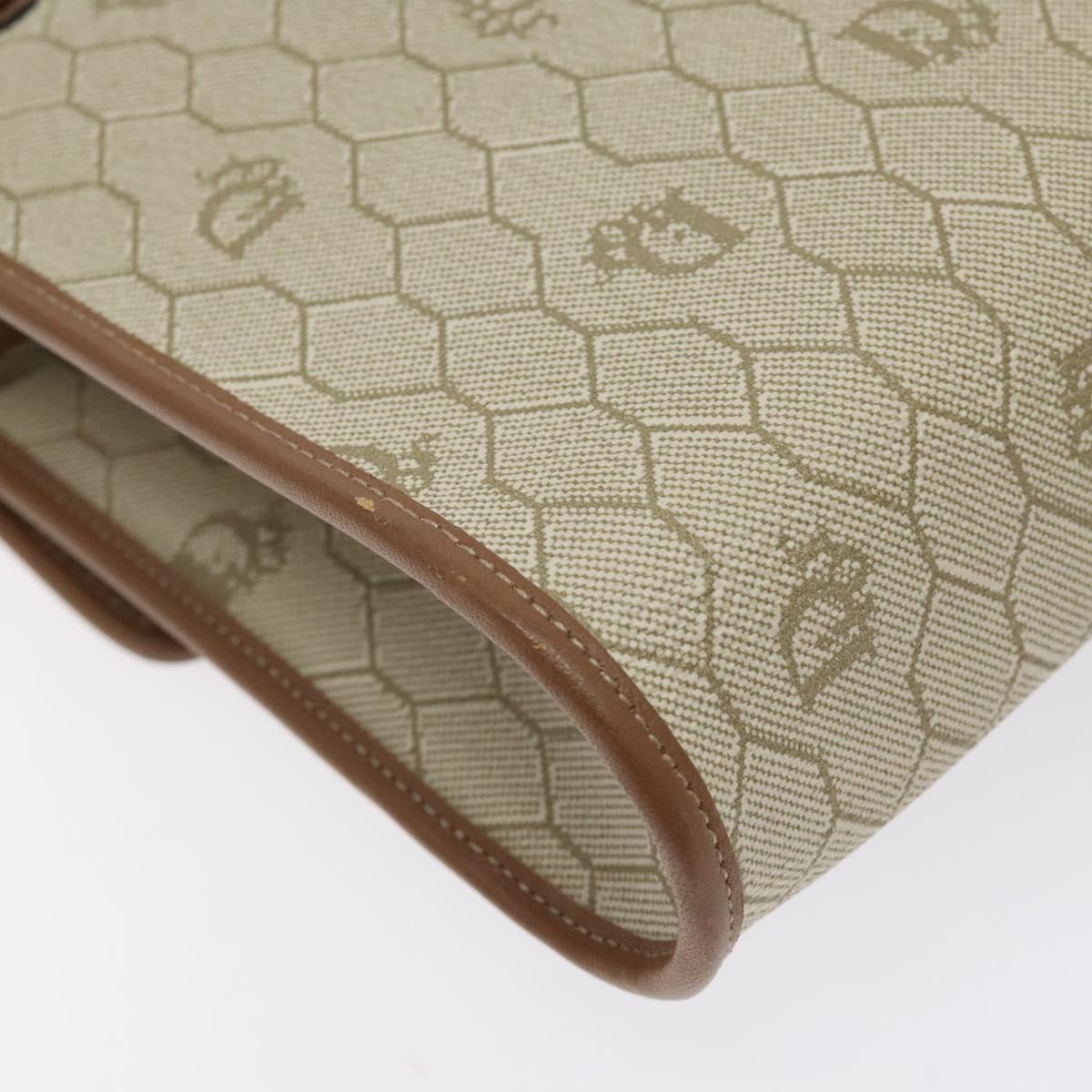 Dior Brown Canvas Honeycomb