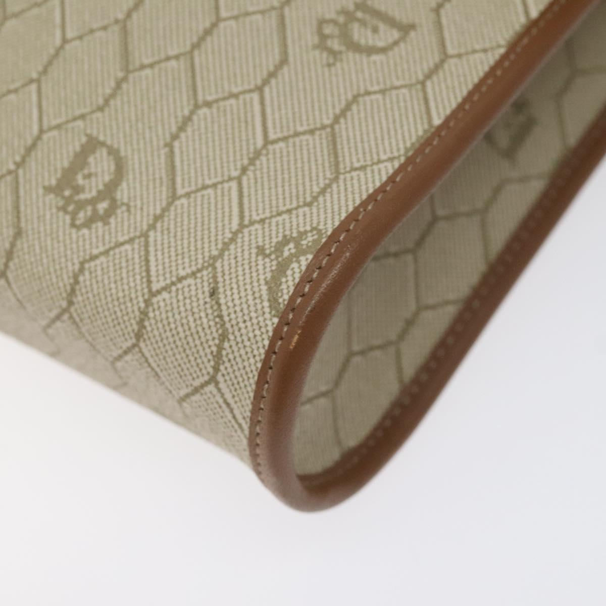 Dior Brown Canvas Honeycomb