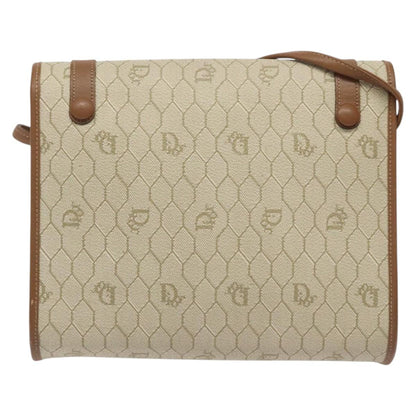 Dior Brown Canvas Honeycomb