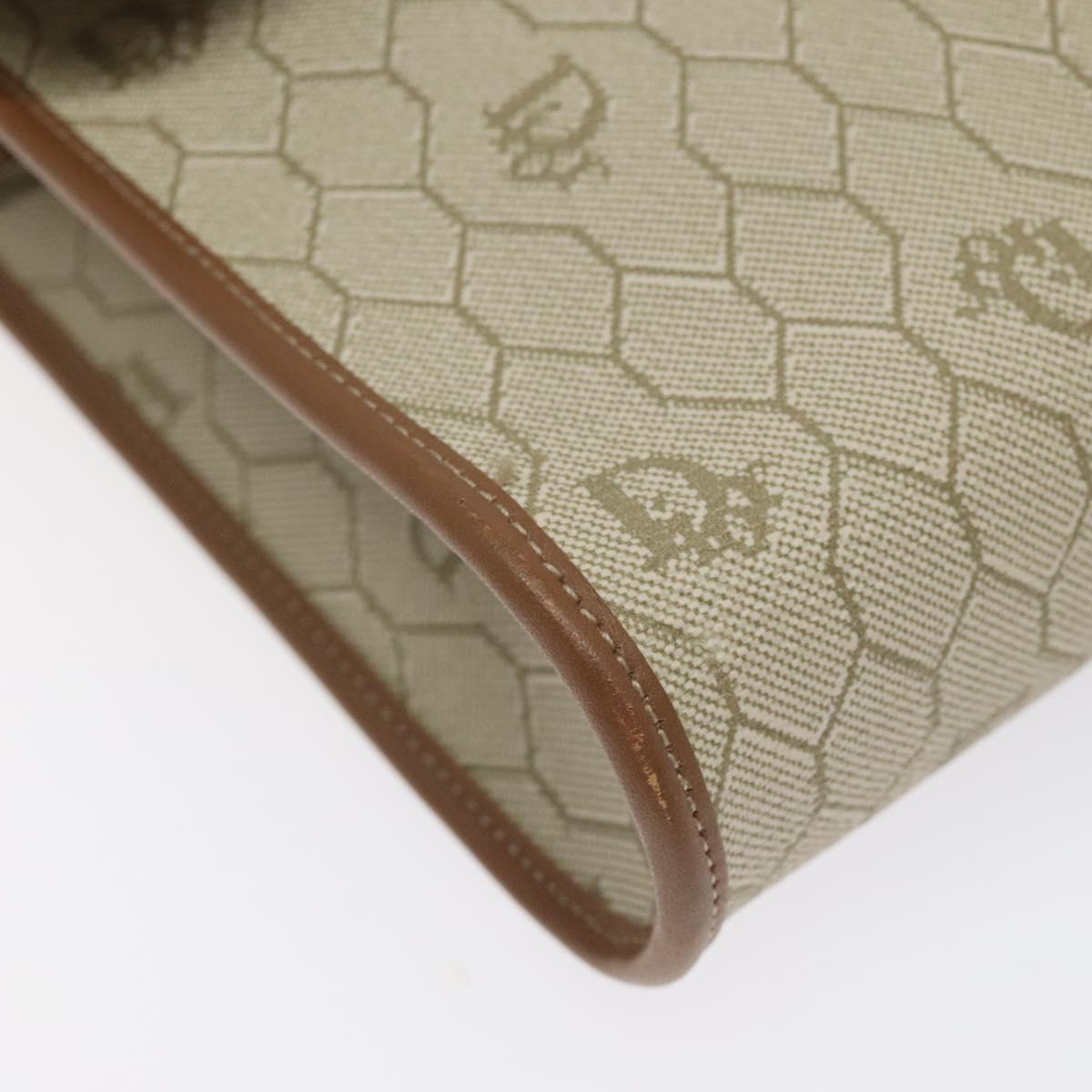 Dior Brown Canvas Honeycomb
