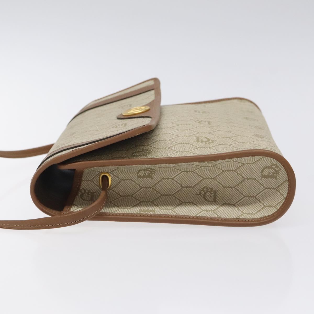 Dior Brown Canvas Honeycomb