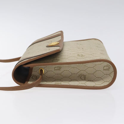 Dior Brown Canvas Honeycomb