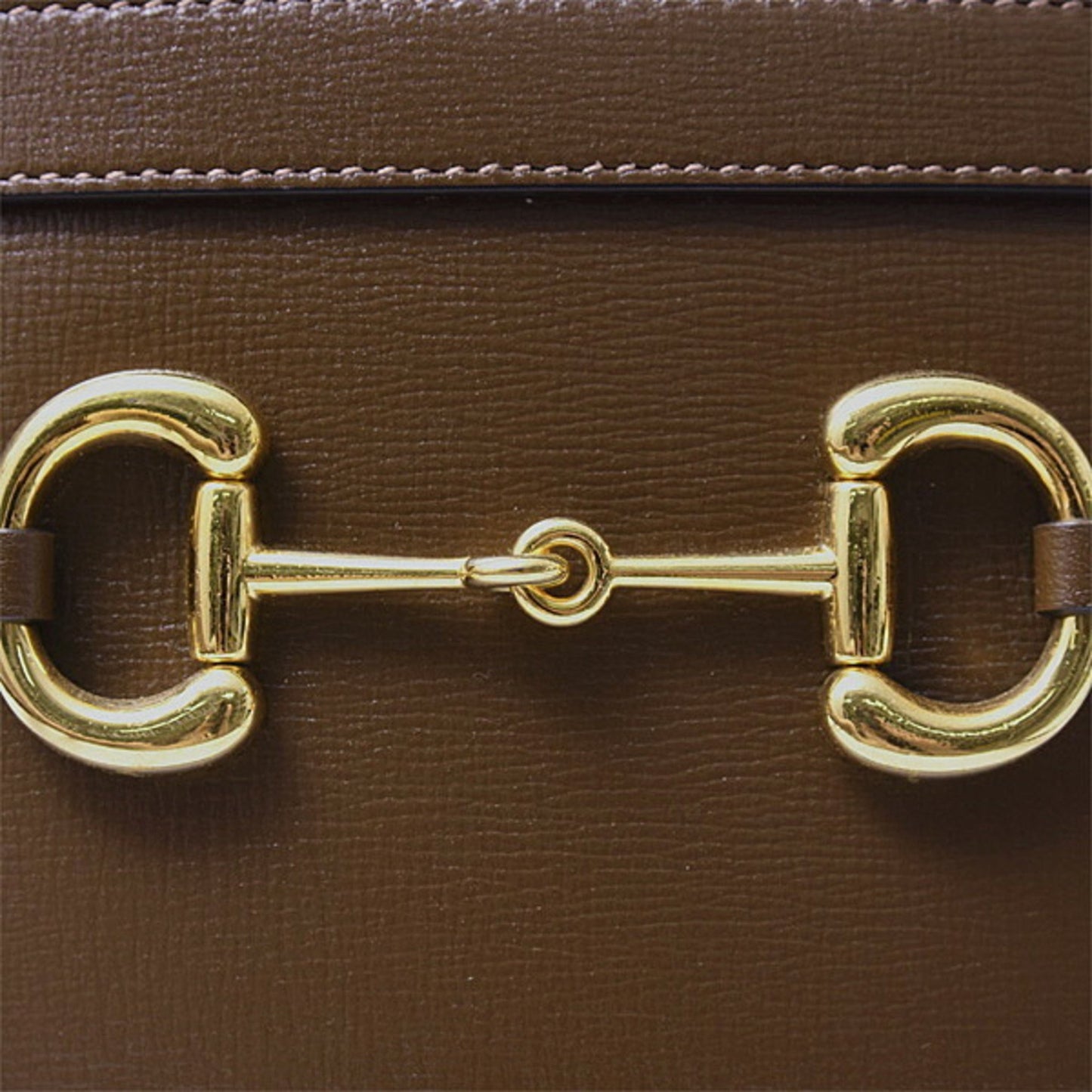 Gucci Brown Canvas Horsebit