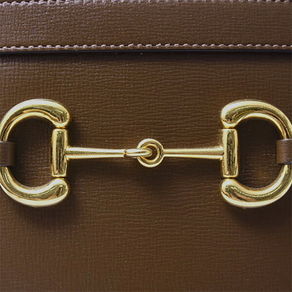 Gucci Brown Canvas Horsebit