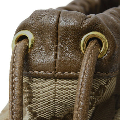Gucci Brown Canvas Horsebit