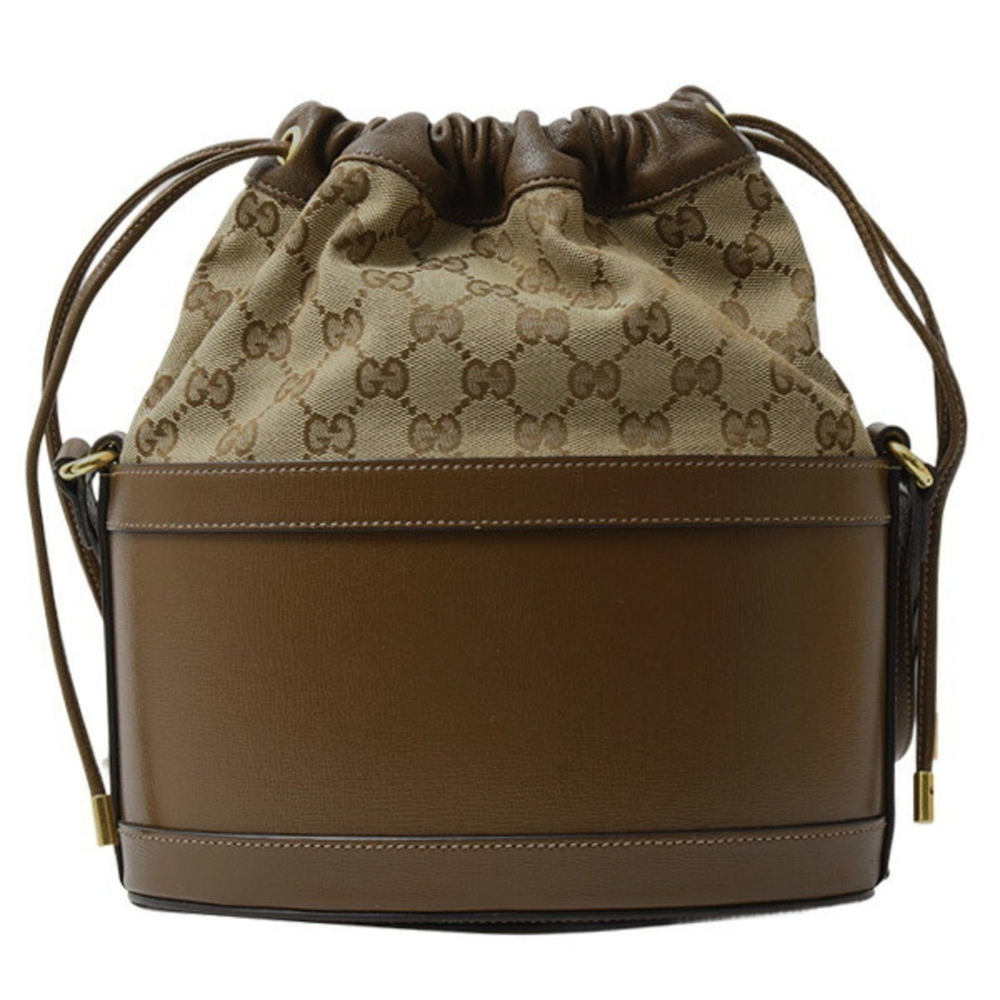 Gucci Brown Canvas Horsebit