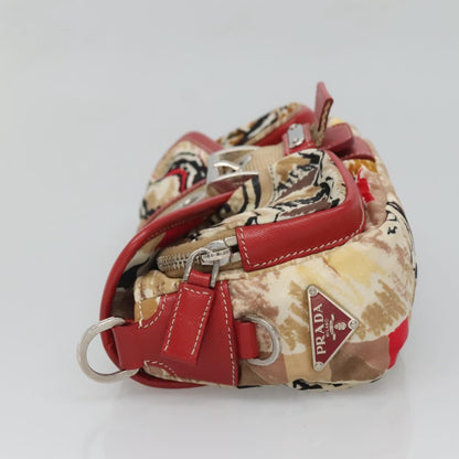Prada Red Nylon Shoulder