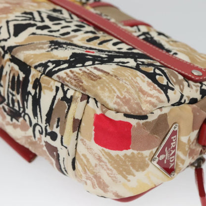 Prada Red Nylon Shoulder