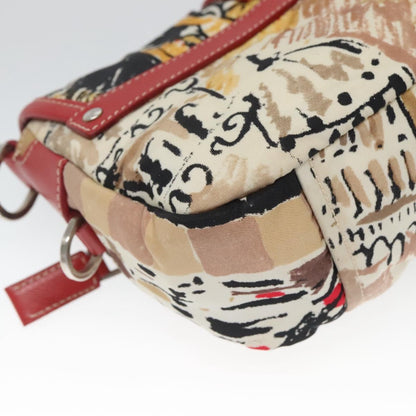 Prada Red Nylon Shoulder