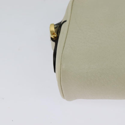 Gucci White Leather Ophidia