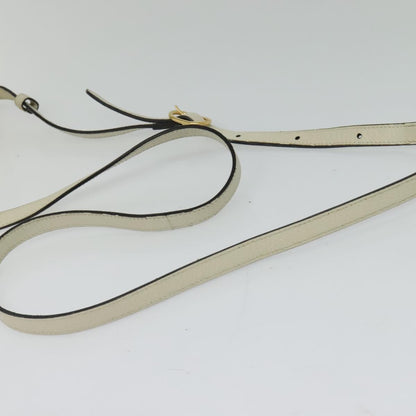 Gucci White Leather Ophidia