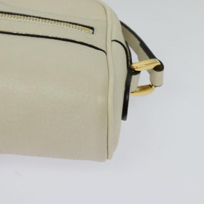 Gucci White Leather Ophidia