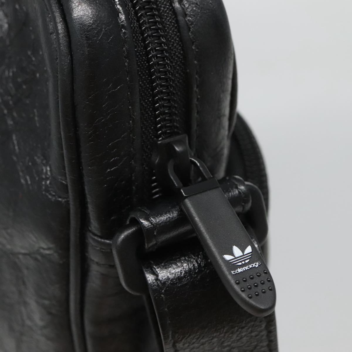 Balenciaga Black Leather Shoulder
