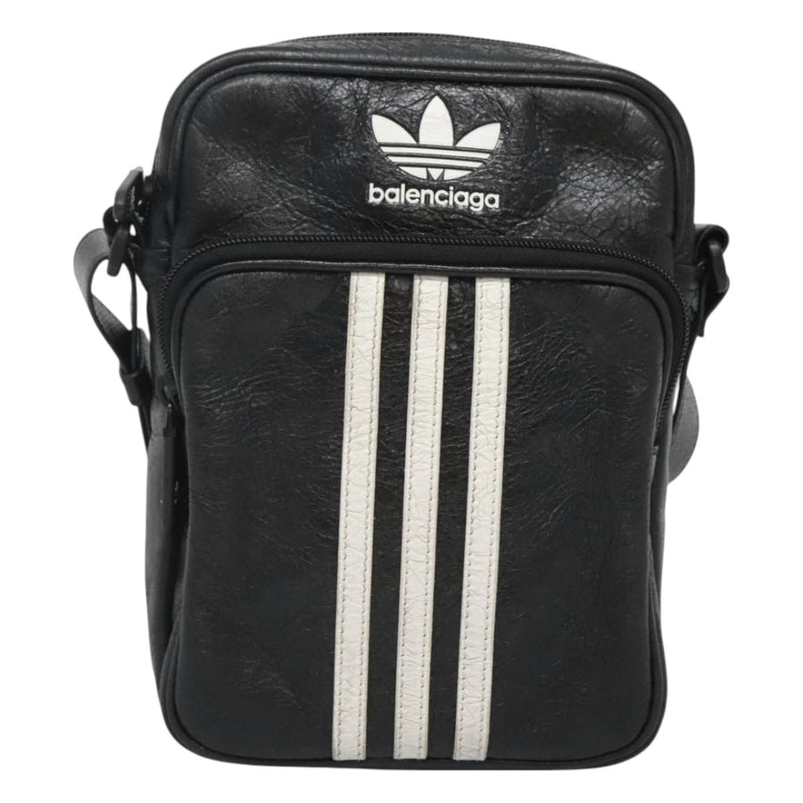 Balenciaga Black Leather Shoulder