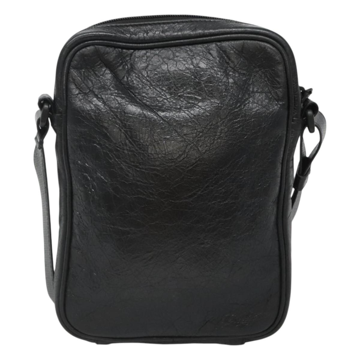 Balenciaga Black Leather Shoulder