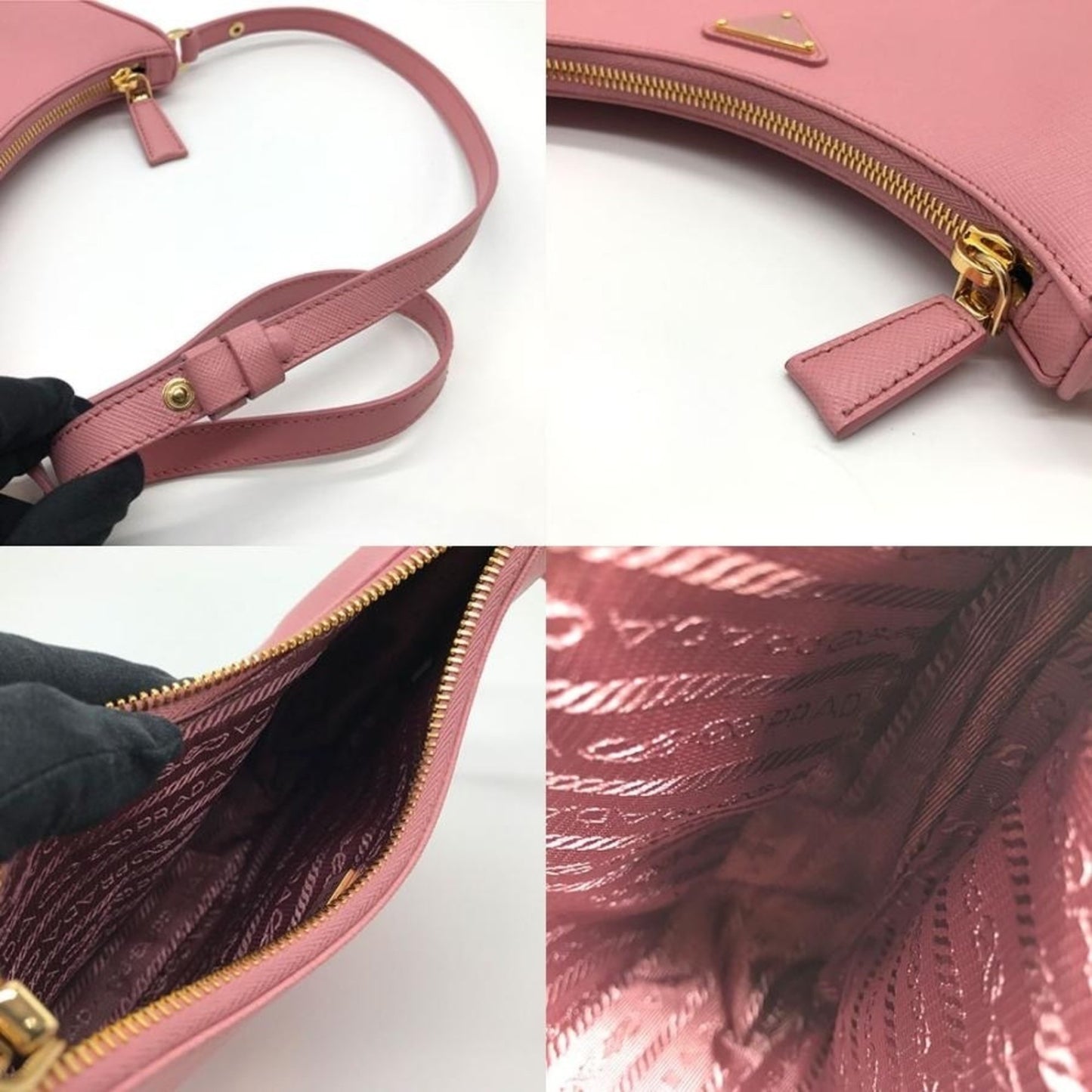 Prada Pink Leather Re-edition