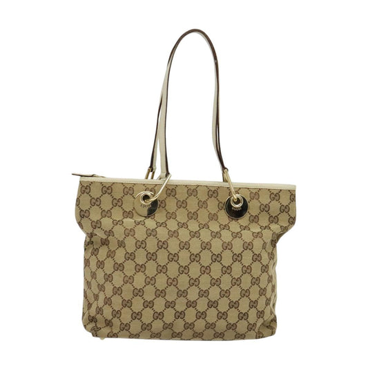 Gucci Brown Canvas Gg Canvas