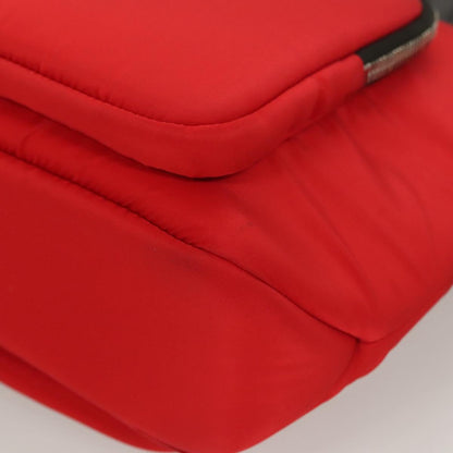 Prada Red Nylon Tessuto