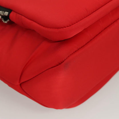 Prada Red Nylon Tessuto