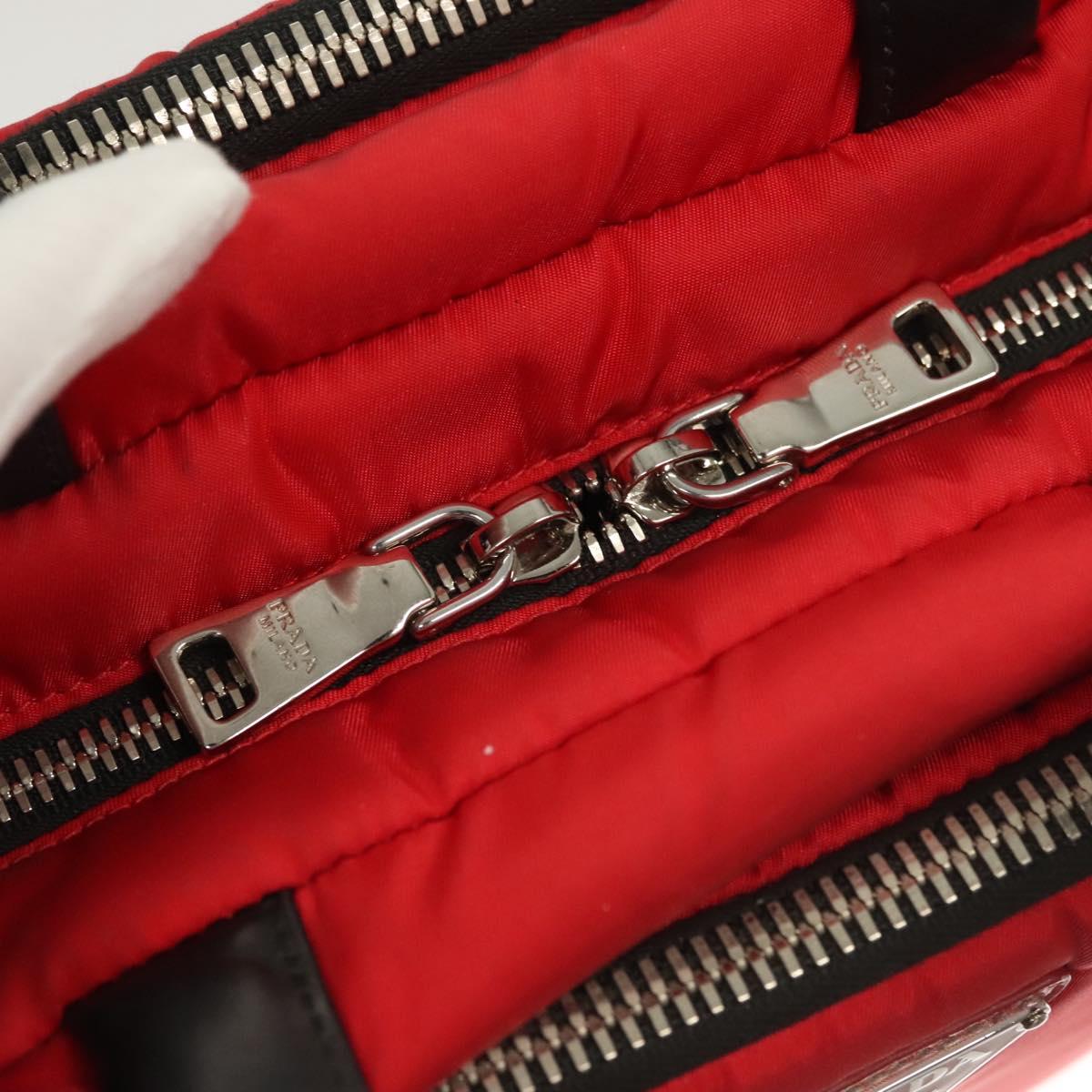 Prada Red Nylon Tessuto
