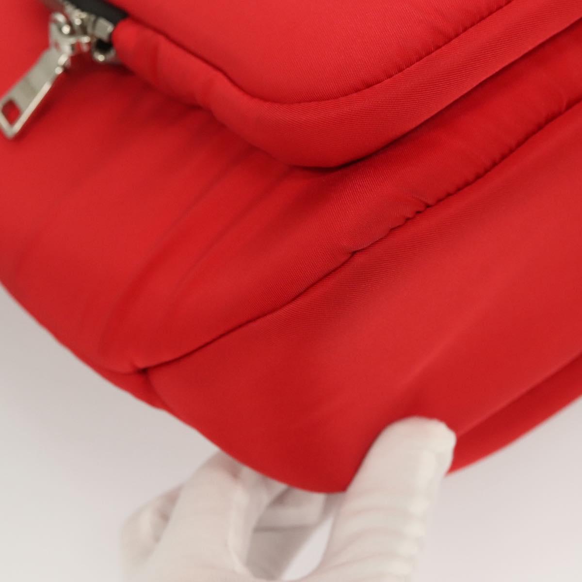 Prada Red Nylon Tessuto