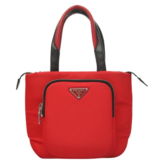 Prada Red Nylon Tessuto