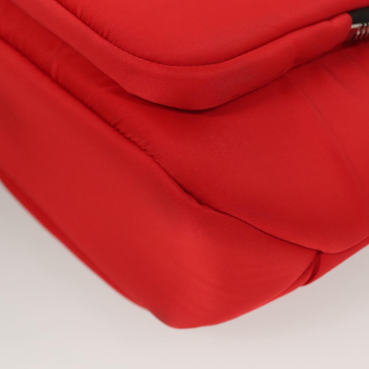 Prada Red Nylon Tessuto