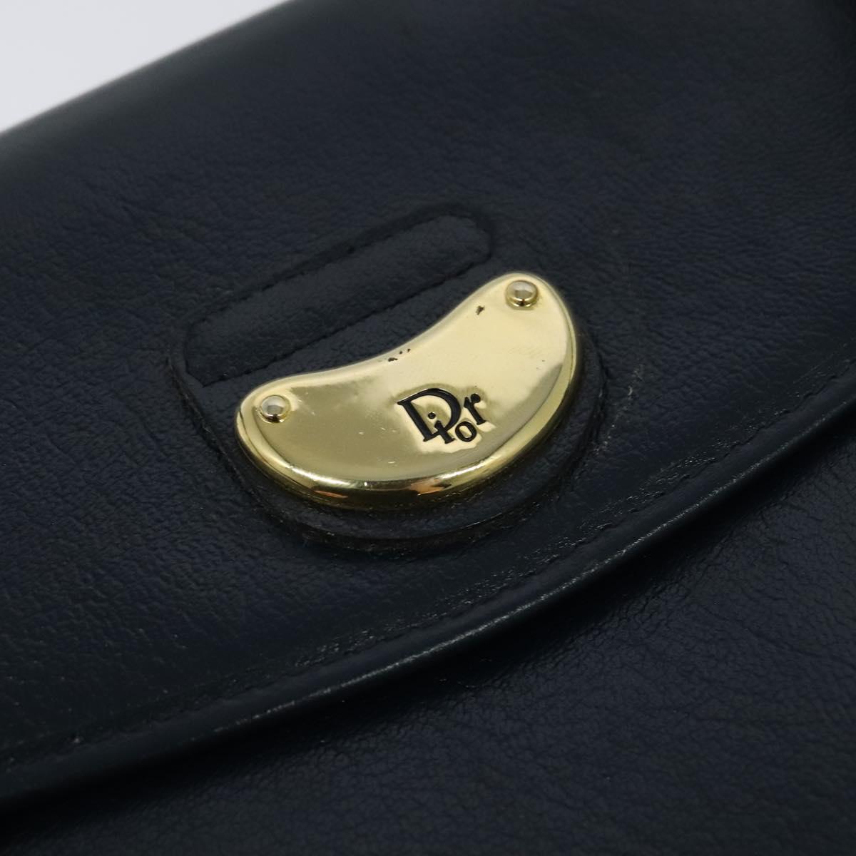 Dior Blue Leather Handbag