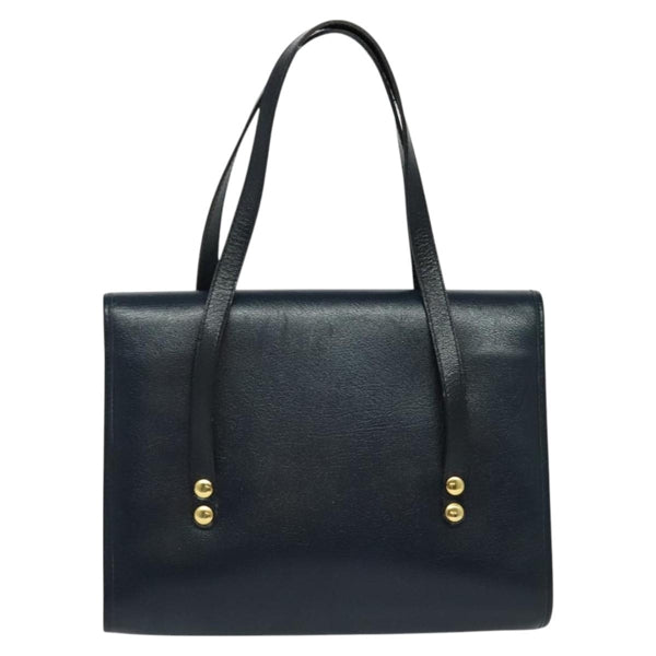 Gucci Blue Leather Guccissima
