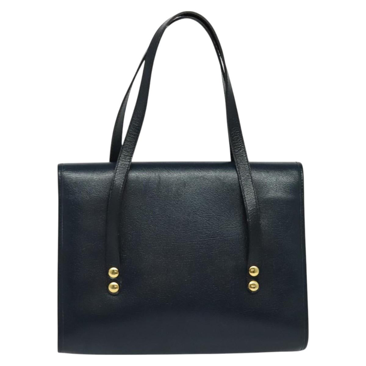 Dior Blue Leather Handbag
