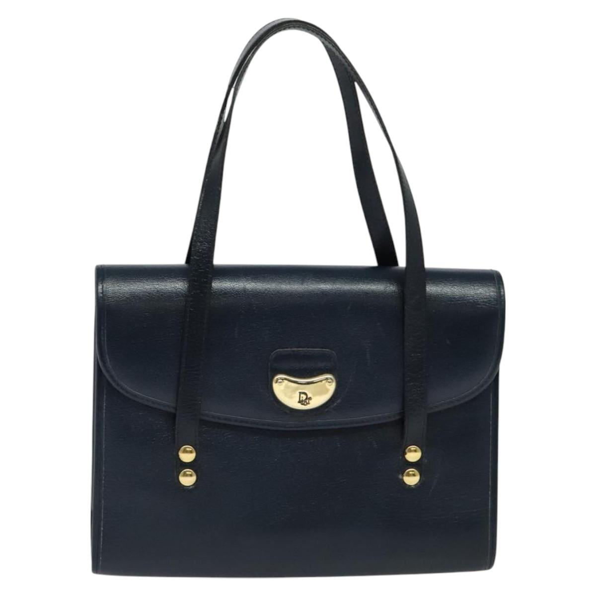 Dior Blue Leather Handbag