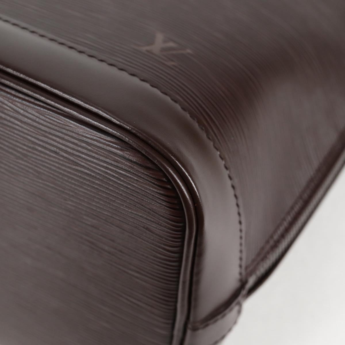 Louis Vuitton Brown Leather Alma