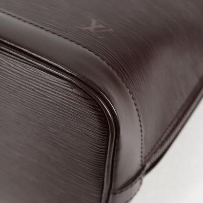 Louis Vuitton Brown Leather Alma