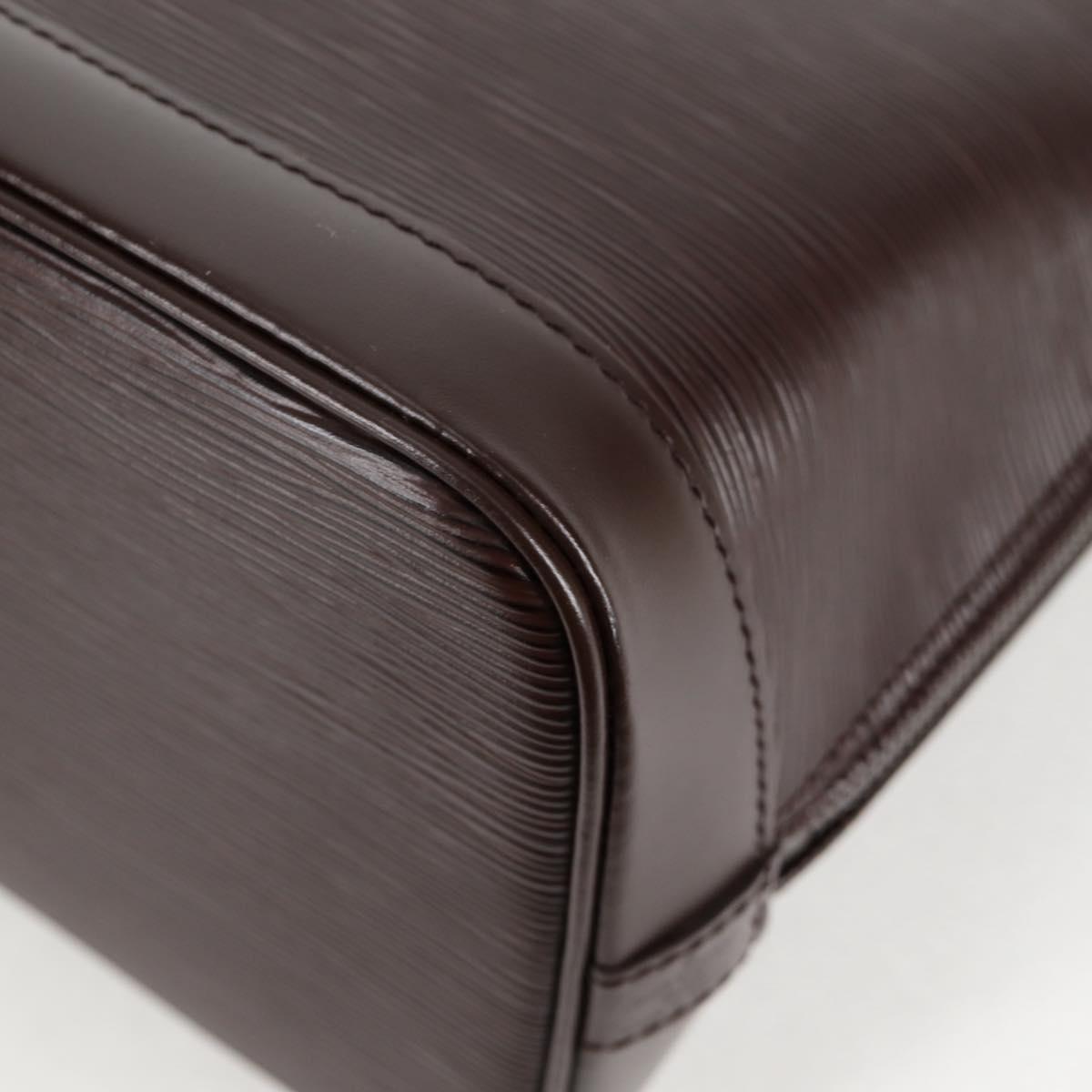 Louis Vuitton Brown Leather Alma