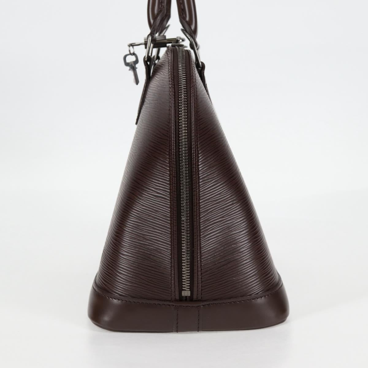 Louis Vuitton Brown Leather Alma