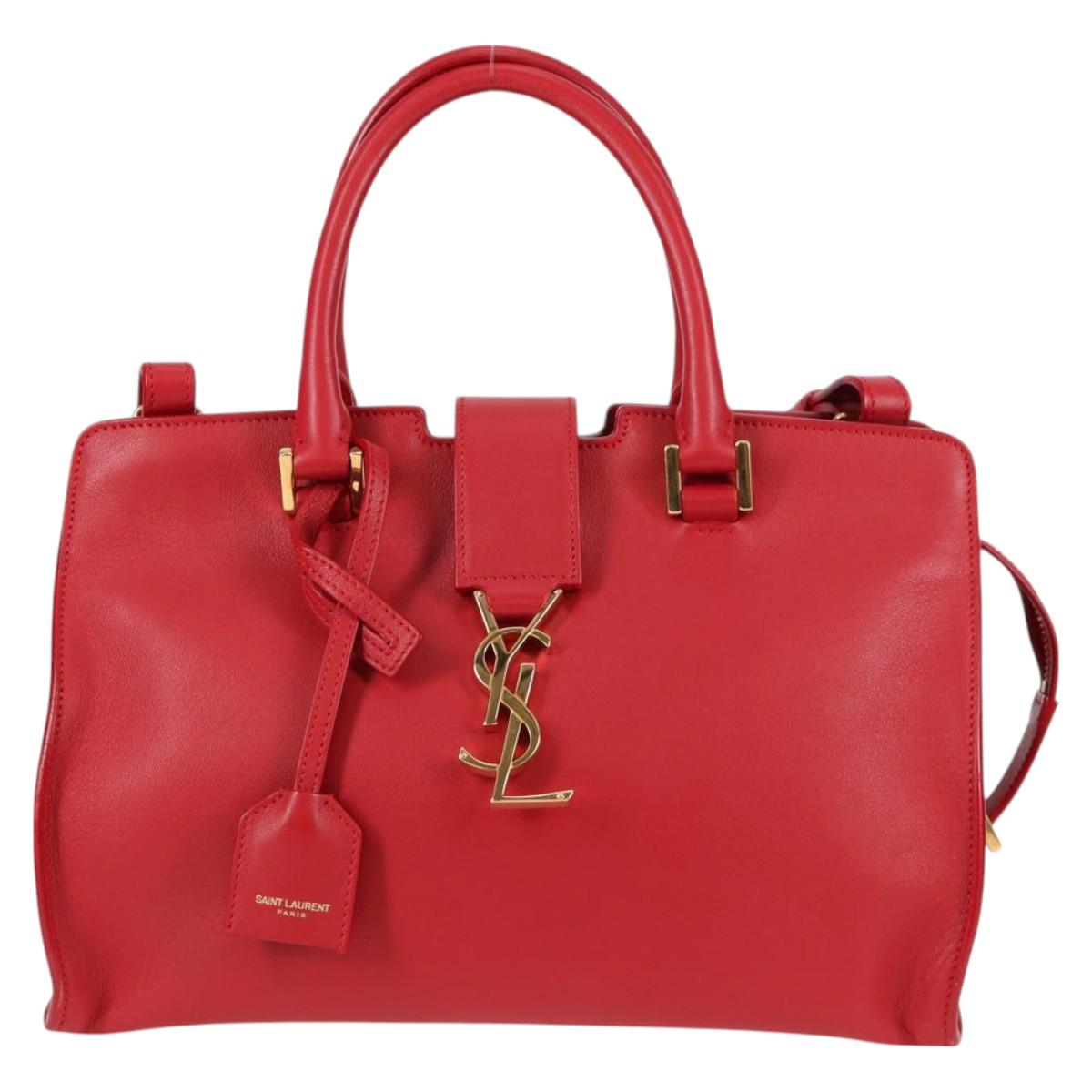 Saint Laurent Red Leather Chyc