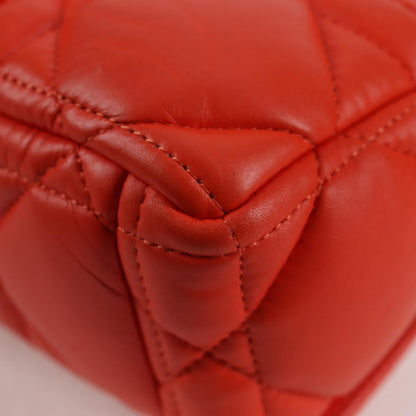 Dior Orange Leather Caro