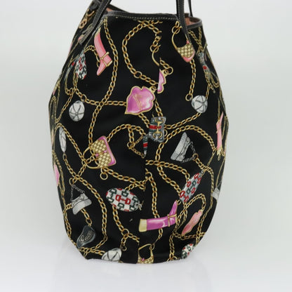 Gucci Black Silk Tote