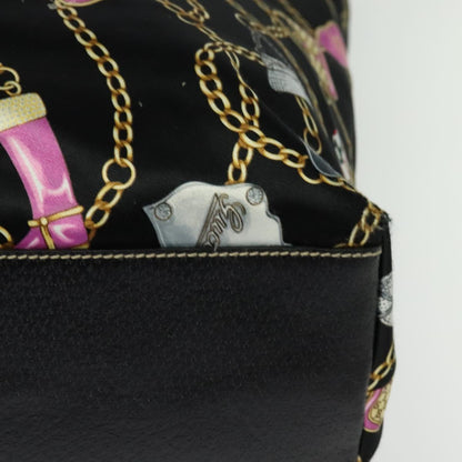 Gucci Black Silk Tote