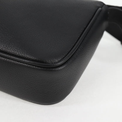 Versace Black Leather Medusa