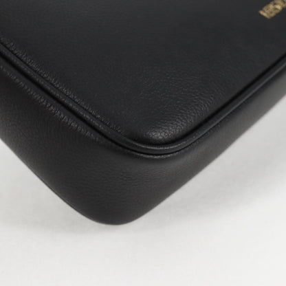 Versace Black Leather Medusa