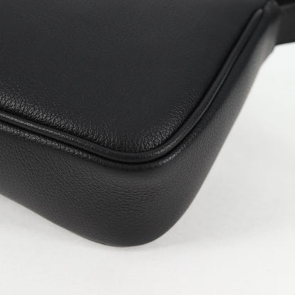 Versace Black Leather Medusa