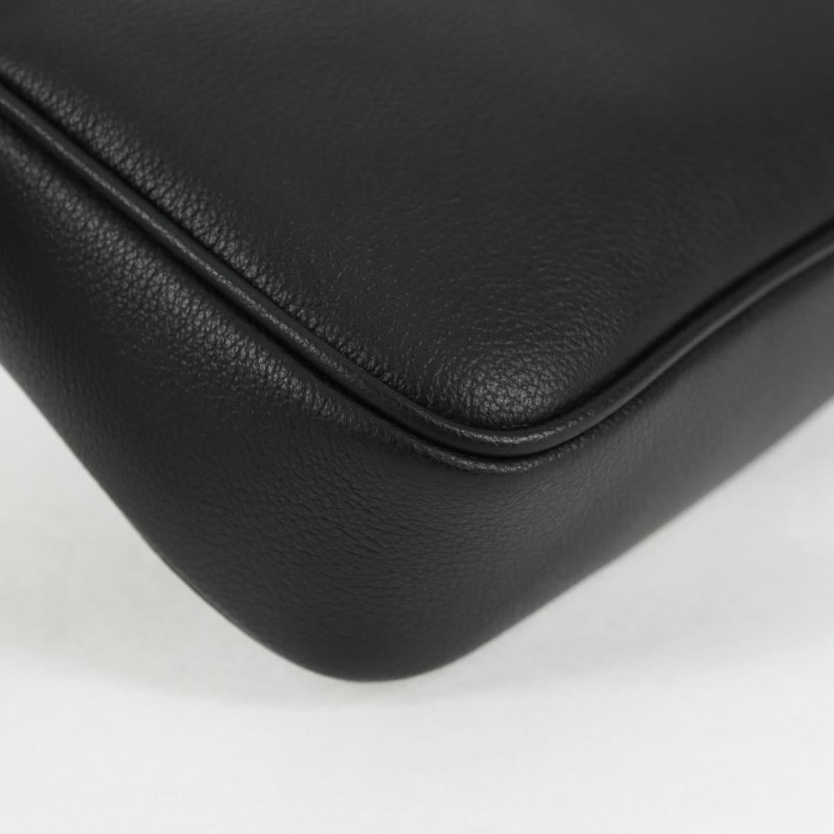 Versace Black Leather Medusa