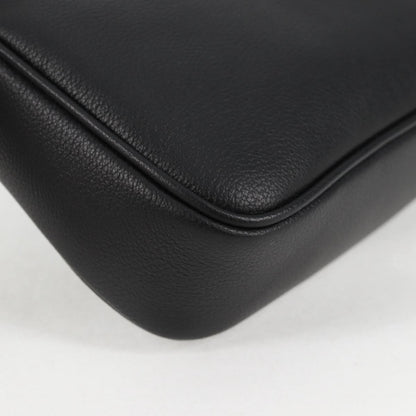 Versace Black Leather Medusa