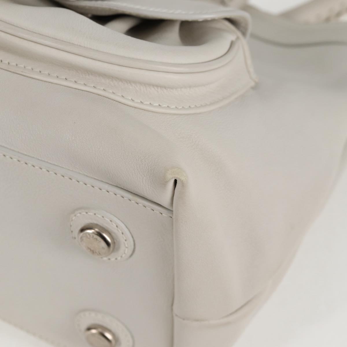 Dior White Leather My Dior