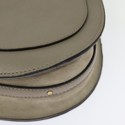 Chloé Gray Leather Nile