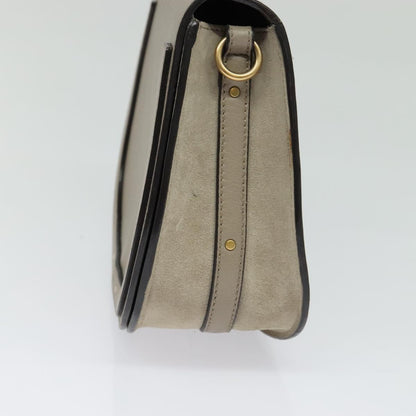Chloé Gray Leather Nile