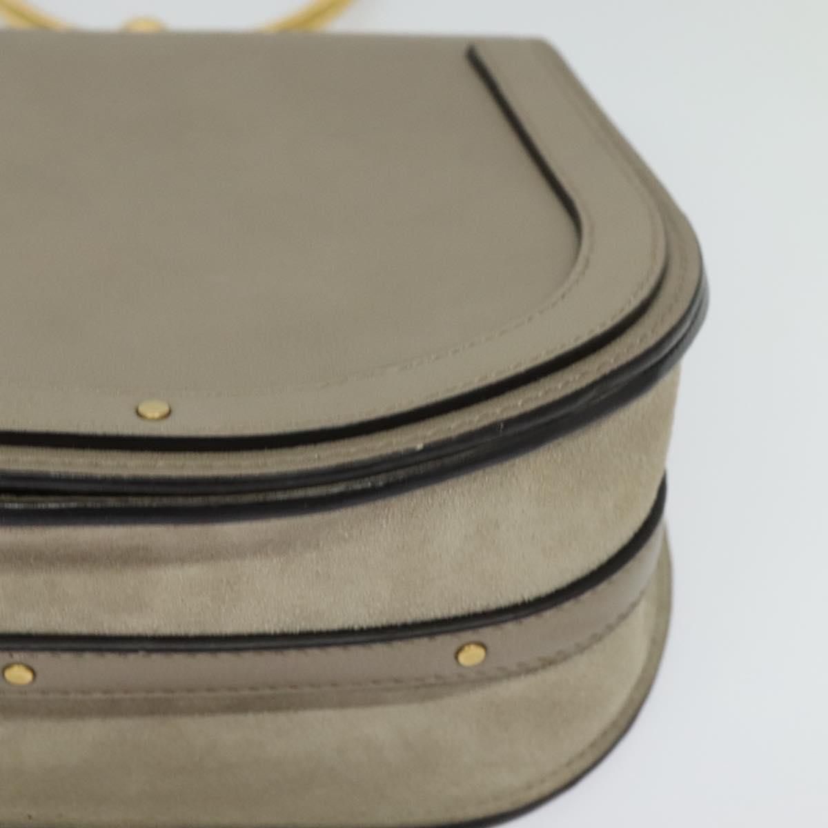 Chloé Gray Leather Nile